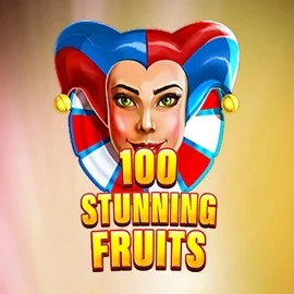 Official Slots logo: 100 Stunning Fruits by SYNOT Games at Bof Casino