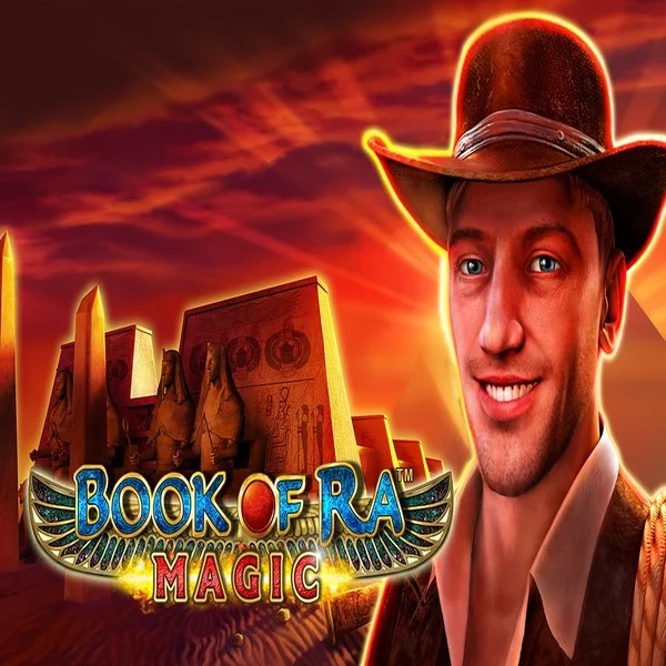 Book of Ra Magic by Greentube, showcased at bof-nl.com – game logo