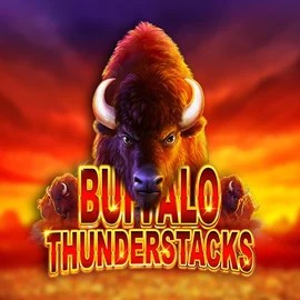 Buffalo Thunderstacks logo by Amatic Industries Bof Casino