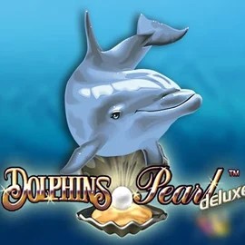 Dolphins Pearl Deluxe online game logo by Novomatic on bof-nl.com