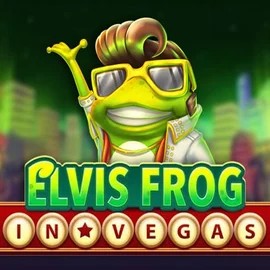 Slots logo of Elvis Frog In Vegas from BGAMING at Bof Casino