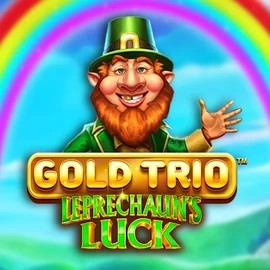 Gold Trio Leprechaun's Luck by Playtech, showcased at bof-nl.com – game logo