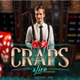 Live Craps by Evolution, showcased at bof-nl.com – game logo