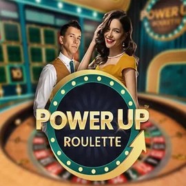 PowerUP Roulette online game logo by Pragmatic Play on bof-nl.com