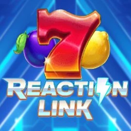 Reaction Link slot logo by Playtech at Bof Casino