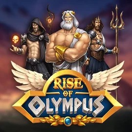 Rise of Olympus logo – Slots by Play'n GO at Bof Casino