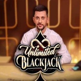 Official Live Casino logo: Unlimited Blackjack by Ezugi at Bof Casino