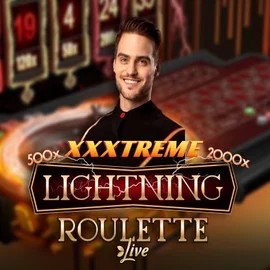 Live Casino logo of XXXtreme Lightning Roulette from Evolution at Bof Casino